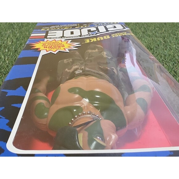 Vtg G.I Joe 1993 Hasbro Combat Camo Duke Hall of Fame Action Figure New Sealed - Picture 10 of 12